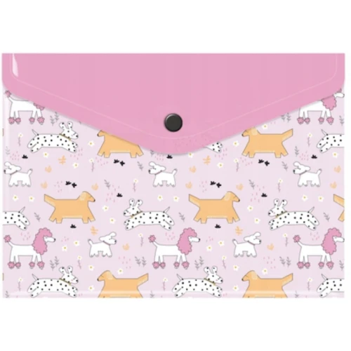 Teczka kopertowa A5 PP z nadrukiem PUPPIES TKN-A5-36 BIURFOL