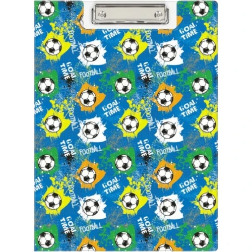 Teczka z klipem A4 z nadrukiem FOOTBALL KHN-04-34 BIURFOL