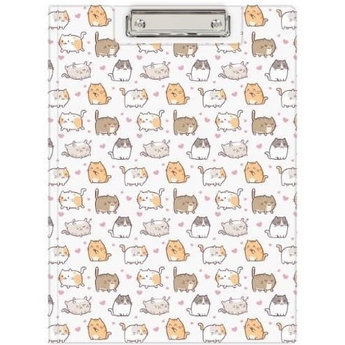 Teczka z klipem A4 z nadrukiem KITTENS KHN-04-35 BIURFOL