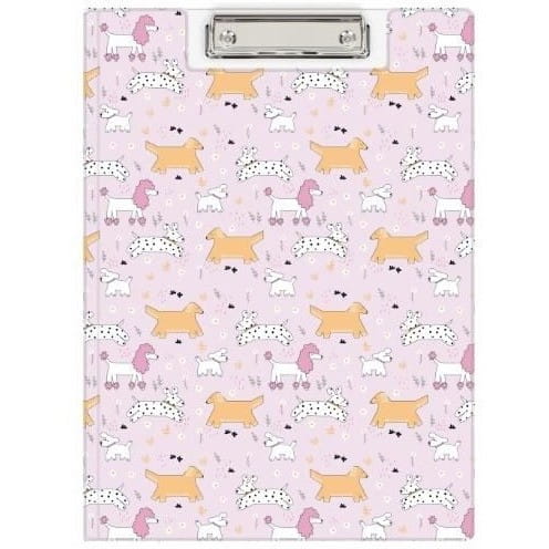 Teczka z klipem A4 z nadrukiem PUPPIES KHN-04-36 BIURFOL