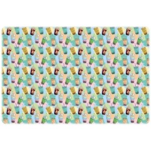 Podkład na biurko 58x38 z nadrukiem BUBBLE TEA NPB-02-37 BIURFOL