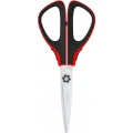 Nożyczki 17,5cm Easycut 300 soft grip czerwone 326316 BERLINGO