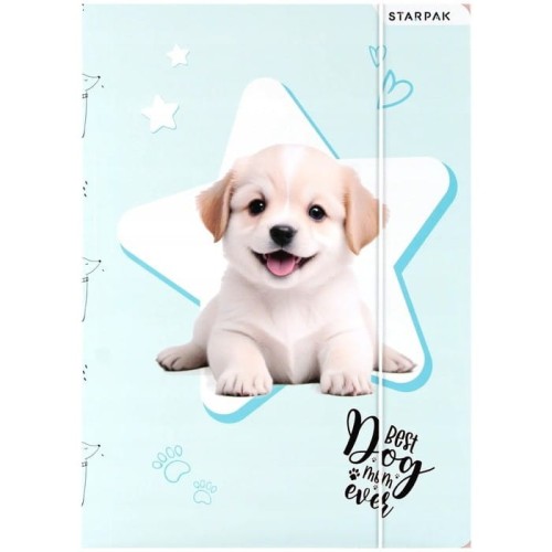 Teczka z gumką A4 DOGGY 559706 STARPAK