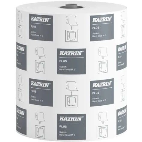 Ręcznik biały 21cm*150m 2w (6sztuk) SYSTEM M 97449 Katrin Plus