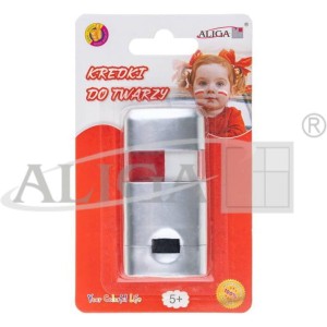 Kredki w sztyfcie do malowania twarzy i ciała BARWY NARODOWE FC-2 ALIGA