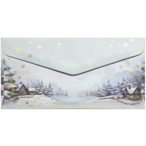 Koperta DL MAGIA ZIMY 120g. (10szt.) 280198 Galeria Papieru