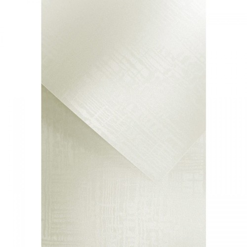 Karton ozdobny A4 SATYNA biały 220g. (20ark.) 201104 Galeria Papieru