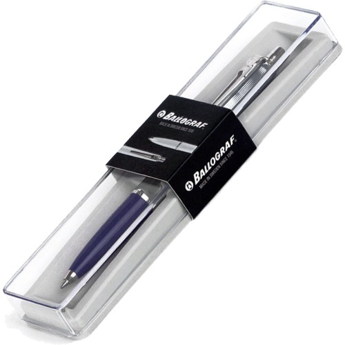 Długopis automatyczny BALLOGRAF EPOCA CHROME granatowy BA-102 34 1 TOMA