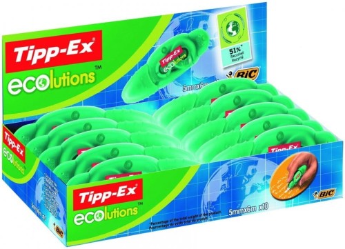 Korektor w taśmie 5mm x6m ECOLUTIONS 880681 BIC
