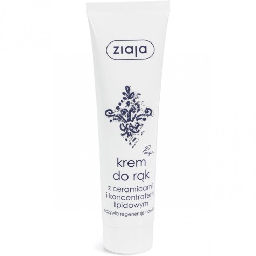 Krem do rąk ZIAJA 100ml Z Ceramidami i Koncentratem Lipowym