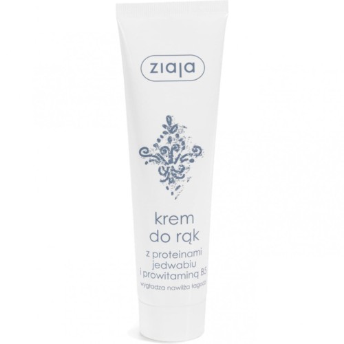 Krem do rąk ZIAJA 100ml Z Proteinami Jedwabiu i Prowitaminą B5