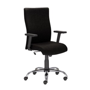Krzesło William R19T steel EF019 czarne NOWY STYL