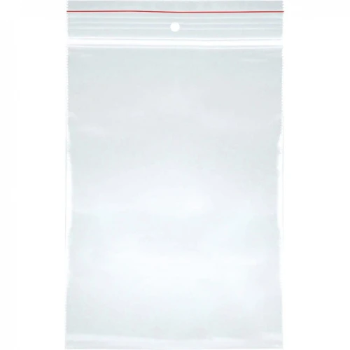 Torebki strunowe 80x120mm (100szt) LDPE, OFFICE PRODUCTS 15072215-90