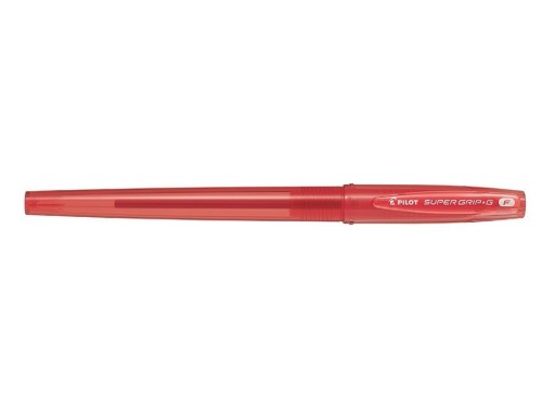 Długopis olejowy ze skuwką PILOT SUPER GRIP czerwony BPS-GG-F-R