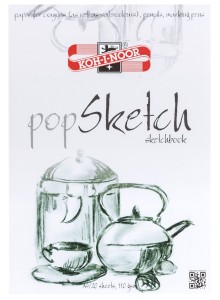 Blok szkicowy POP SKETCH A4 50ark.100g BLO-SZPOA4-00104 KOH-I-NOOR
