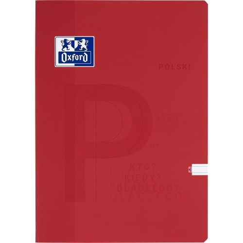 Zeszyt A4 60k linia margines J. POLSKI 400175615 OXFORD