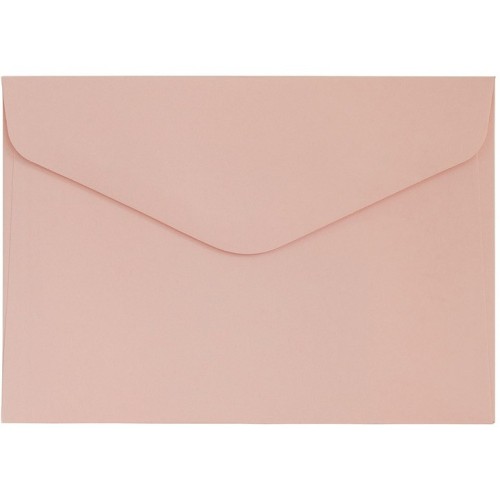 Koperta C6 gładki pudrowy róż satynowany 130g. (10szt.) 280235 Galeria Papieru