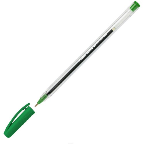 Długopis ze skuwką zielony TO-023 TOMA