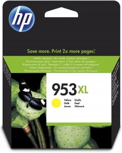 Tusz HP 953XL (F6U18AE) żółty 1600str 8210/8710/8715/8720