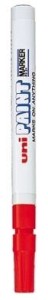 Marker olejowy UNI PX-21 czerwony UNPX21/DCE