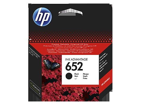 Tusz HP 652 (F6V25AE) czarny 360str 1115/2135/2136/3635/3835/4535