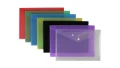 Teczka kopertowa na dokumenty A4 satyna PP 12sztuk mix kolorów TKS-01-00 BIURFOL