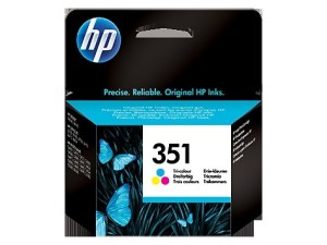 Tusz HP 351 (CB337EE) kolor 3,5ml/170str C4280/5280/4260/6410/5780/