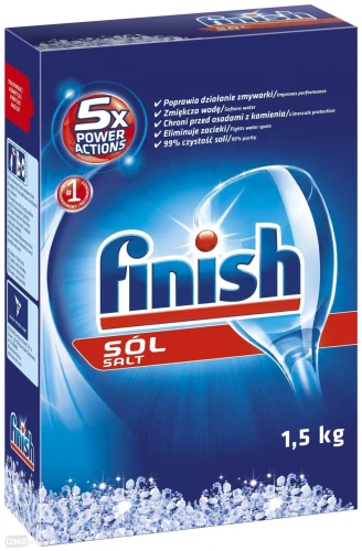 Sól do zmywarki SALT 1,5kg CALGONIT/FINISH