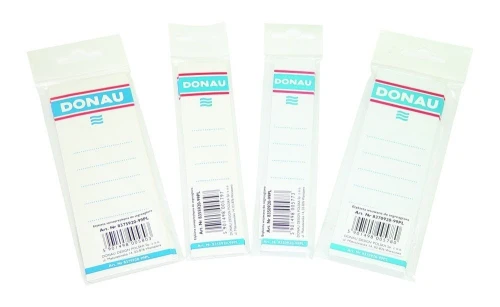 Etykieta do segregatora samoprzylepna 75mm (20szt.)8375920-09PL DONAU