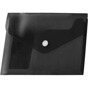 Koperta PP na zatrzask A5 czarna (12 szt.) BT610-V TETIS