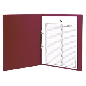 Teczka do akt osobowych 2 ringi bordowa TD-12-06 BIURFOL