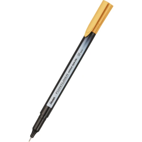 Cienkopis POINTLINER COLOUR ciemnożółty S40-Y PENTEL