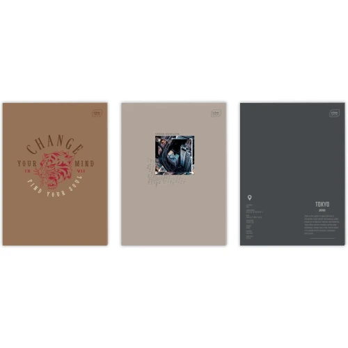 Zeszyt A4 60k kratka 70g Boys mix INTERDRUK