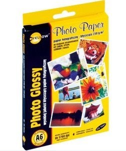 Papier foto YELLOW ONE A6 230g A20 błyszczący (6G230) 150-1182