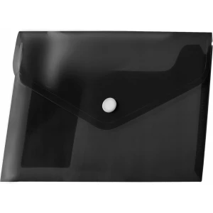 Koperta PP na zatrzask A4 czarna (12 szt.) BT611-V TETIS