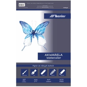 Blok akwarelowy A3 10k 300g 90862 LENIAR