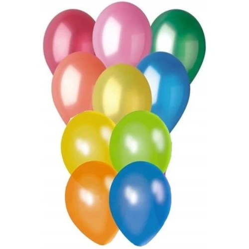 Balony 27cm mix kolorów op. 10szt. BB12-2344 ALIGA