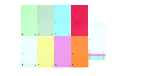 Przekładki 1/3 A4 230x105 niebieskie 8620100-10 DONAU