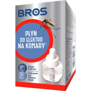 Płyn do elektro na komary ochrona 60 nocy zapas 40ml BROS