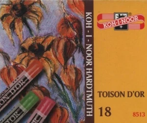 Kredki pastele suche 18 kolorów 8513 KOH-I-NOOR
