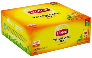 Herbata LIPTON Yellow Label (100 kopert folia) czarna