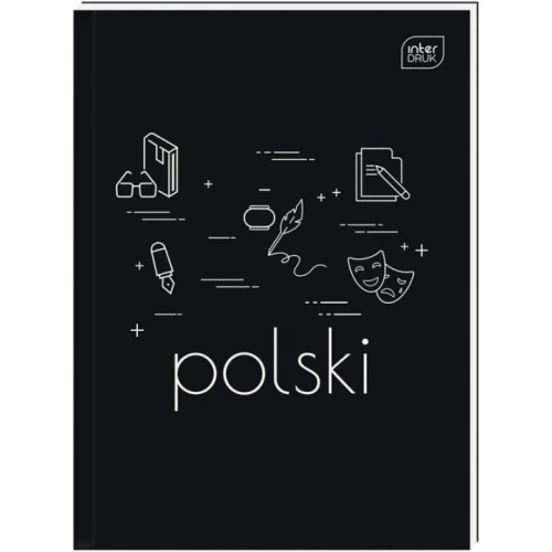 Brulion A5 80k linia 70g Język Polski INTERDRUK