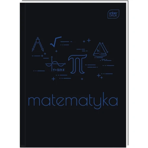 Brulion A5 80k kratka 70g Matematyka INTERDRUK