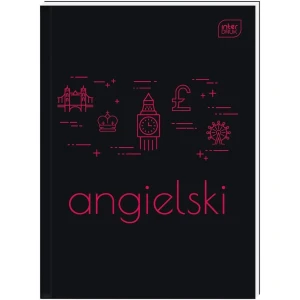 Brulion A5 80k kratka 70g Język Angielski INTERDRUK