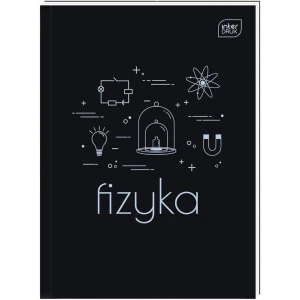 Brulion A5 80k kratka 70g Fizyka INTERDRUK