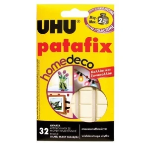 Masa samoprzylepna UHU PATAFIX HOMEDECO do 2kg (32 kwadraty) (40015)