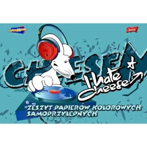 Zeszyt papierów kolorowych nabłyszczany A4 10k okładka kredowana UNIPAP