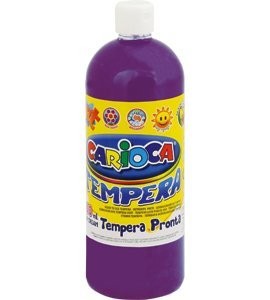 Farba CARIOCA TEMPERA 1000ml fioletowa 40430/18 170-1445