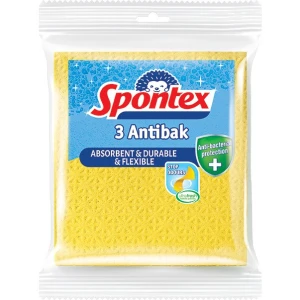 Ścierka gąbczasta ANTITABAK SPONTEX (3 sztuki) 97042487