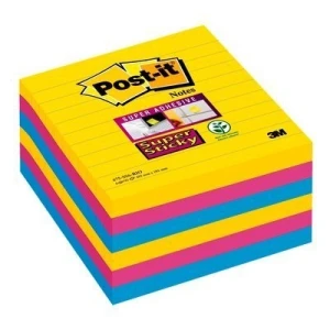 Bloczki 3M POST-IT 101x101mm linia CARNIVAL 6x90k Super Sticky l70005271989